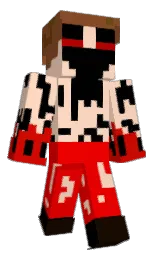 black and negroni Minecraft skin — Classic model