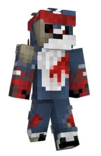 Front of Gryffoux's skin