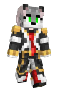 Front of LintWave's skin