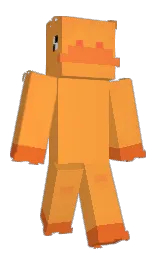 yellow orange and tango Minecraft skin — Classic model
