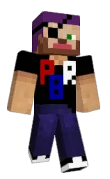 MasterDrank's Minecraft skin wearing the MineCon 2013 cape