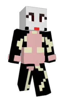 Front of Karled's skin