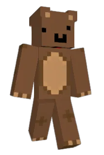 beaer Minecraft avatar full body