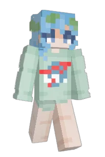 bebibani Minecraft avatar full body