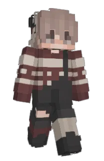 Front of Croyo's skin