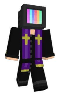 Front of Minecraft skin