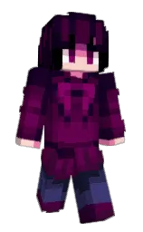 Shostaviya's Minecraft skin wearing the Pan cape