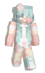 Slim Minecraft skin