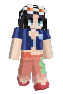beeheexD Minecraft avatar full body