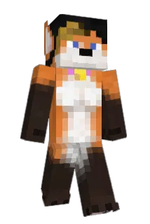 beepthefox Minecraft avatar full body