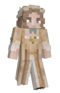 Front of dauphina's skin