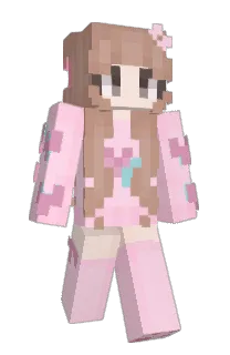 Front of EmiUp's skin