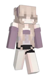 Front of Zaryma's skin