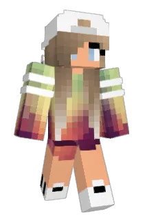 begoki Minecraft avatar full body