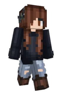 behappyCele Minecraft avatar full body