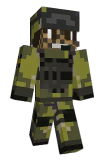 behid Minecraft avatar full body