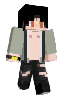 behind_you_dady Minecraft avatar full body