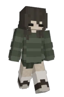 belallala Minecraft avatar full body