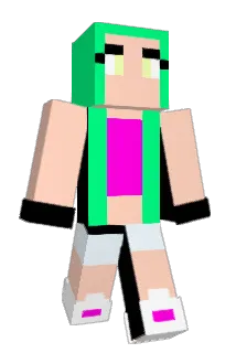 bellaboo07 Minecraft avatar full body