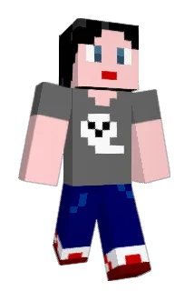 bellanero Minecraft avatar full body