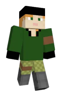 benimhaller Minecraft avatar full body