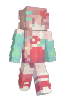 bernebear Minecraft avatar full body