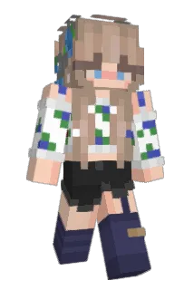 berylux Minecraft avatar full body