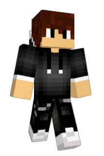 betweenblack Minecraft avatar full body