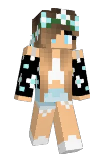 bewwyninja Minecraft avatar full body