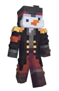 Front of cayci's skin