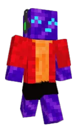 night rider and tundora Minecraft skin — Classic model
