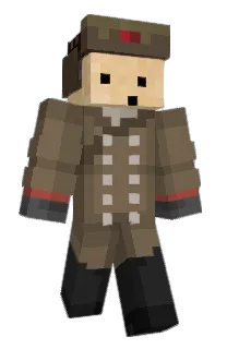 Front of PabloBut's skin