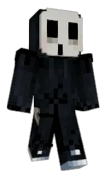 bunker and black Minecraft skin — Classic model — first worn by Bunun4ik