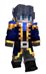 Skystrike's Minecraft skin wearing the Cherry Blossom cape