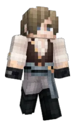 tobacco brown and kabul Minecraft skin — Classic model — first worn by Khammers