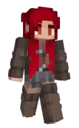 taupe and kabul Minecraft skin — Slim model — first worn by OneTrueFish