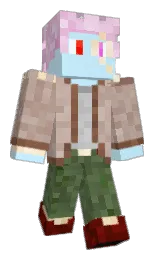 TuesdayShark's Minecraft skin wearing the Migrator cape