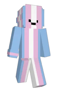 Front of Herally's skin
