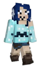 Slim Minecraft skin