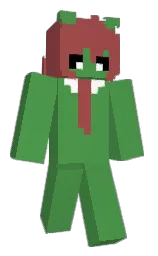 Minecraft-Skin in fruit salad und copper rust — Modell: Klassisch — zuerst getragen von EasyEmit