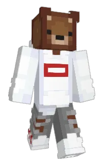 Front of Minecraft skin