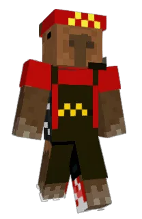 Front of Minecraft skin
