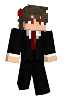 Front of Mogazaki's skin