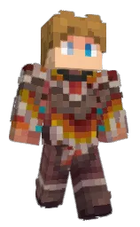 Gomar05's Minecraft skin wearing the Pan cape