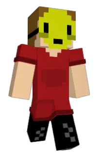 Front of EmojiBurst's skin