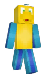 Flounder99's Minecraft skin wearing the Pan cape