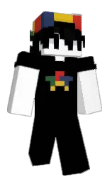 xl0's Minecraft skin wearing the Migrator cape