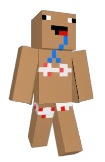 Front of Minecraft skin