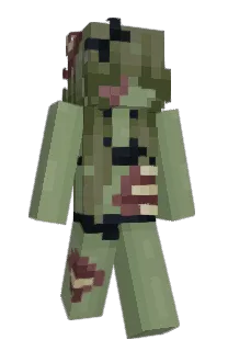 Front of Minecraft skin