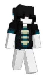 Saprissa's Minecraft skin wearing the Twisted cape